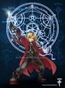Edward Elric with his sword/metal arm - Alex McDonald's website