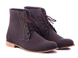 Jual Sepatu Boots Wanita Bertali G 8014 Tanah Abang