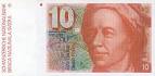 10 Franc Swiss note honoring