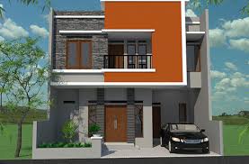 Gambar Tampak Depan Desain Rumah Minimalis 2 Lantai - Propertif.com