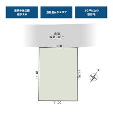 Image result for 中藤2丁目〈売地〉広々426.17㎡（法面含む）上下水道引込済、法面利用価値大、建築条件はございません。お好きなハウスメーカーで建築できます。