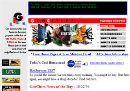 Image result for Geocities logo