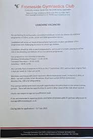 Image result for Fromeside Gymnastics Club (1987) Limited