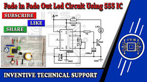 Image result for fade led 555 circuit
