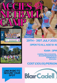 Image result for Edinburgh Holyrood Netball Club