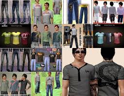 Image result for the sims 3 мужская футболка
