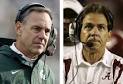Mark Dantonio Nick Saban