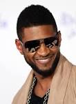 Usher black t-shirt silver
