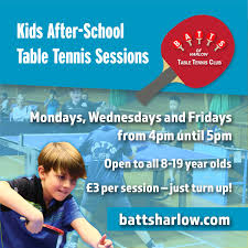 Image result for Batts Table Tennis Club