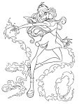 Winx Club coloring page