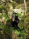 Fairy Hole. One of the few natural cave entrances on Warton Crag. - via Daymix
