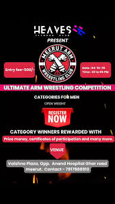 Image result for Arm wrestling club under 18