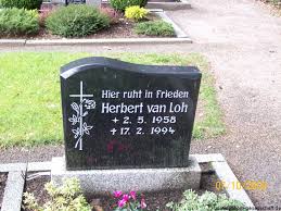 Grab von Herbert Loh, van (02.05.1958-17.02.1994), Friedhof Mullberg