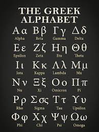Image result for greek alphabet