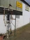 Robot, Surlingham. Stands guard outside Powertec Automotive behind Hares - via Daymix