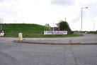 SK0934 : Entrance to Sand and Gravel Retailer on Ashbourne Road, Uttoxeter - via Daymix
