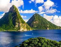 Image result for pitons lucia
