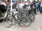 TQ3279 : Cycle racks outside the Harvard Library - via Daymix