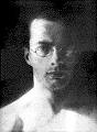 15: Photograph of Bronislaw Malinowski, gumprint, S. I. Witkiewicz, 1911-13 - m-w10_15