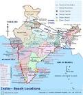 Beaches in India ,Beach Map, Beach Map India 