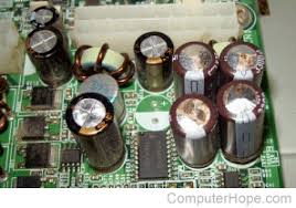 Image result for bad capacitor