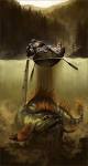 The Perch Catcher   Digital paintings Fantasy