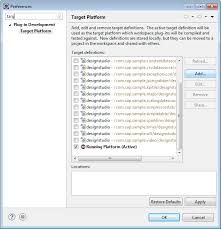 Image result for eclipse preference dialog
