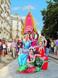 Rath Yatra in Paris