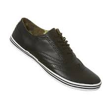 NANNY STATE BLACK BROGUES - Casual Shoes - Mens Shoes - TOPMAN ...