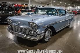Image result for Silver Blue 1958 Chevrolet