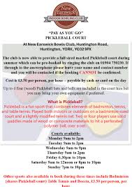 Image result for New Earswick Indoor Bowls Club