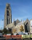 of St Botolph's dominate the centre of the market town of Boston, Lincs. - via Daymix