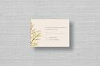 Fall Branches Modern Wedding Response Card from MarryMoment