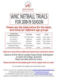 Image result for Wokingham Netball Club