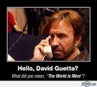 Chuck Norris call David Guetta