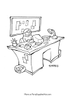 Labor Day coloring page