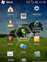 Image result for windows mobile 6.0 today screen