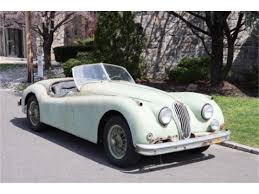 Image result for Old English White 1955 Jaguar