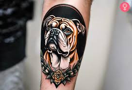 Image result for bulldog tattoos