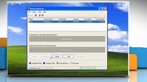 Image result for windows xp defragmentation