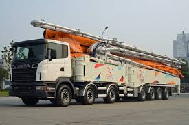 Image result for concrete pump truck