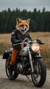 Image result for biker fox