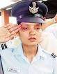 Flt Lt Nidhi Aggarwal salutes