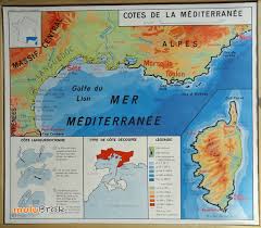Image result for carte du midi mediterraneen