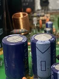 Image result for blown capacitor