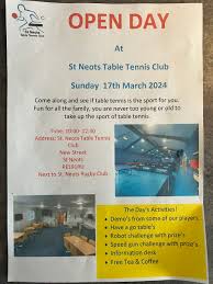 Image result for St Neots Table Tennis Club