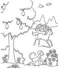 Creation coloring page