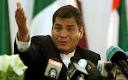 Rafael Correa expected to be