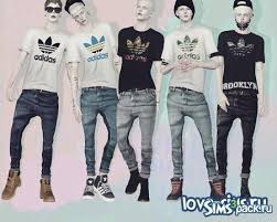 Image result for the sims 3 мужская футболка