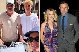 Image result for Maclaren Techno XT Naomi Watts and Liev Schreiber taking a stroll with son, Sasha